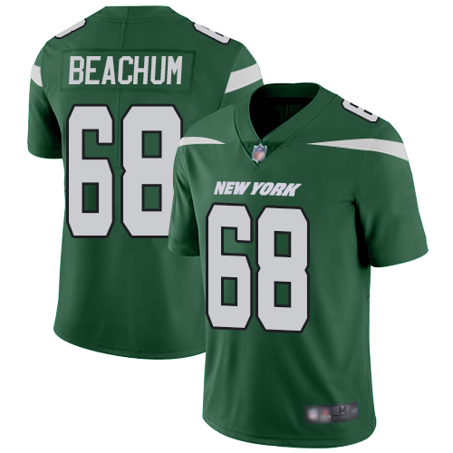 New York Jets Limited Green Youth Kelvin Beachum Home Jersey NFL Football 68 Vapor Untouchable